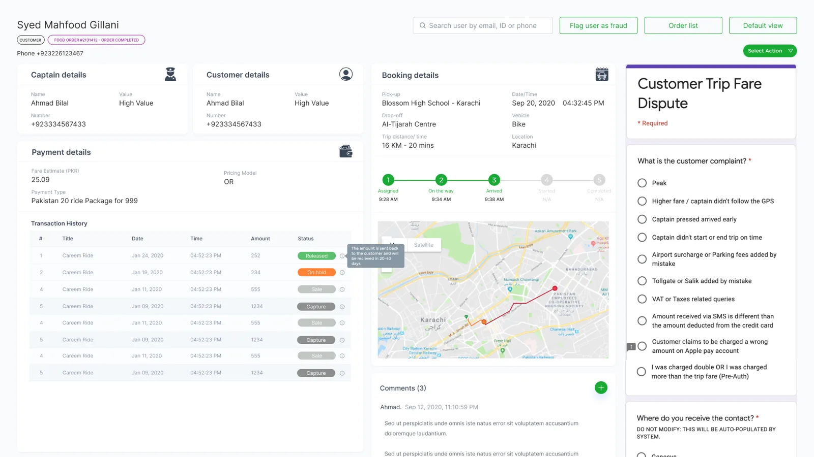New unified design: issue panel open