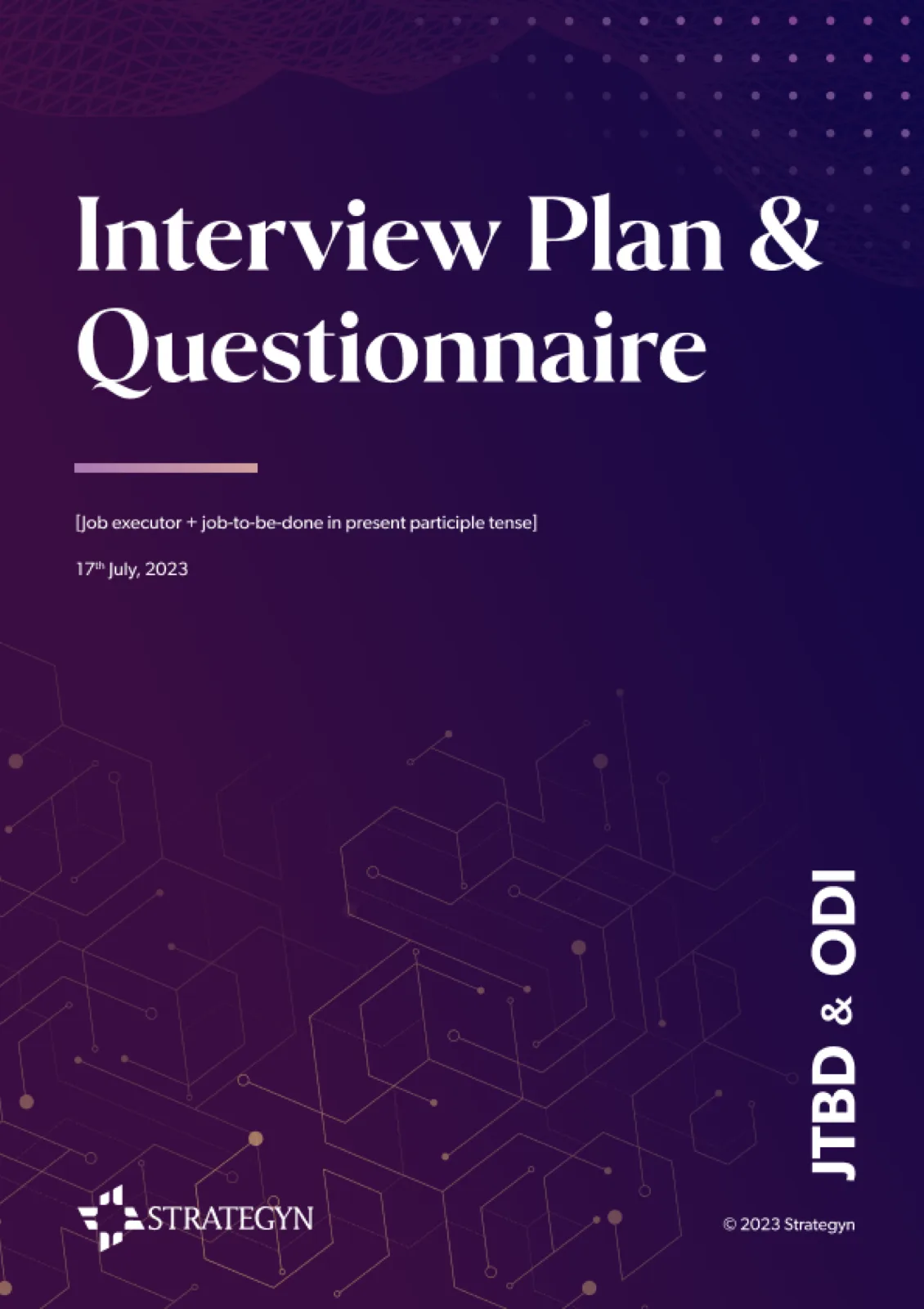 A4 deliverable